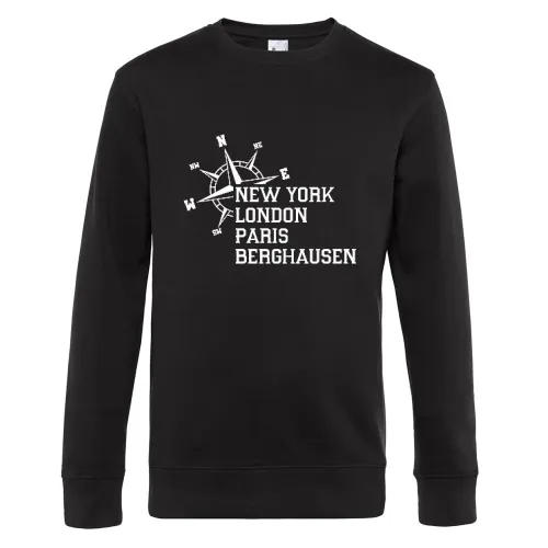 Weltstadt Berghausen Sweat Männer King Crew Neck