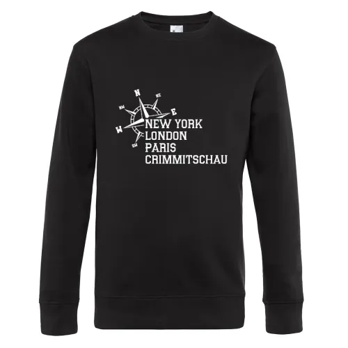 Weltstadt Crimmitschau Sweat Männer King Crew Neck