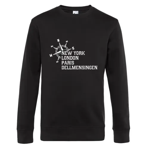 Weltstadt Dellmensingen Sweat Männer King Crew Neck
