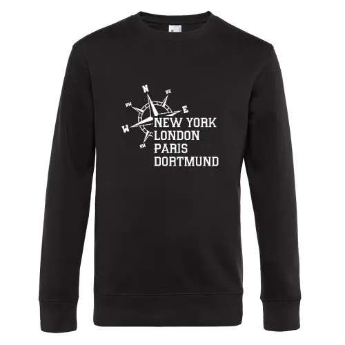 Weltstadt Dortmund Sweat Männer King Crew Neck