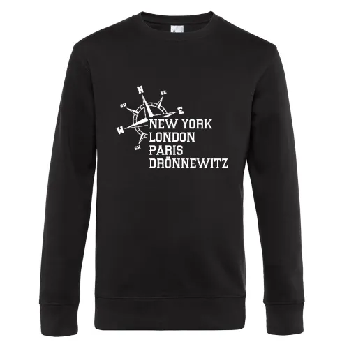 Weltstadt Drönnewitz Sweat Männer King Crew Neck