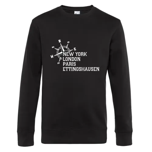 Weltstadt Ettingshausen Sweat Männer King Crew Neck