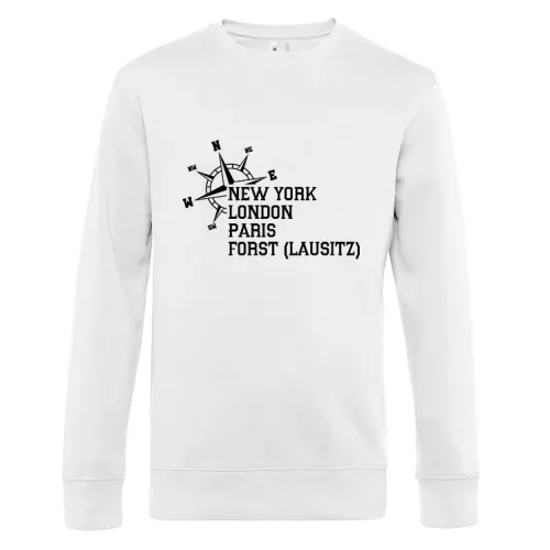 Weltstadt Forst (Lausitz) Sweat Männer King Crew Neck