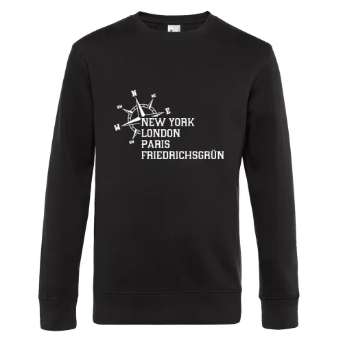 Weltstadt Friedrichsgrün Sweat Männer King Crew Neck