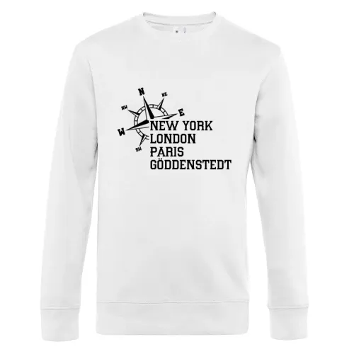 Weltstadt Göddenstedt Sweat Männer King Crew Neck