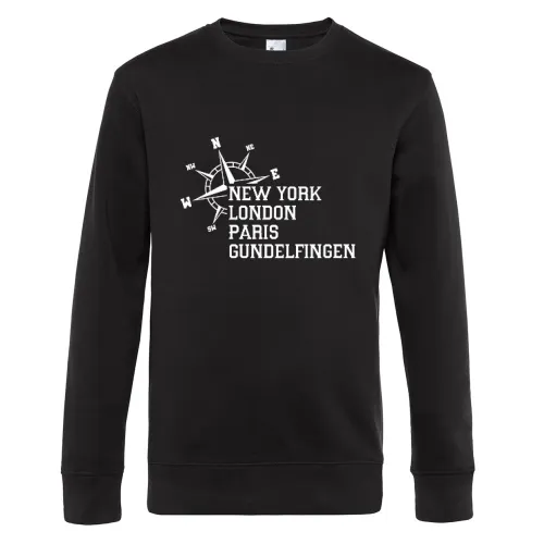 Weltstadt Gundelfingen Sweat Männer King Crew Neck