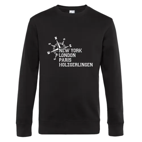 Weltstadt Holzgerlingen Sweat Männer King Crew Neck