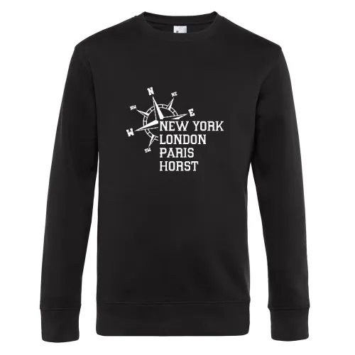Weltstadt Horst Sweat Männer King Crew Neck