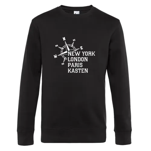 Weltstadt Kasten Sweat Männer King Crew Neck