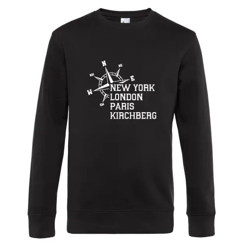 Weltstadt Kirchberg Sweat Männer King Crew Neck