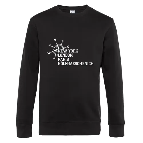Weltstadt Köln-Meschenich Sweat Männer King Crew Neck