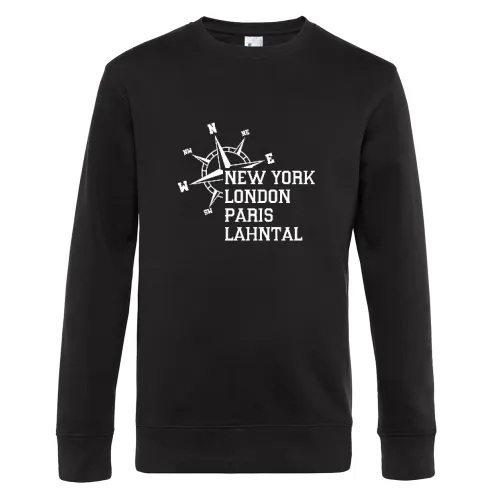 Weltstadt Lahntal Sweat Männer King Crew Neck