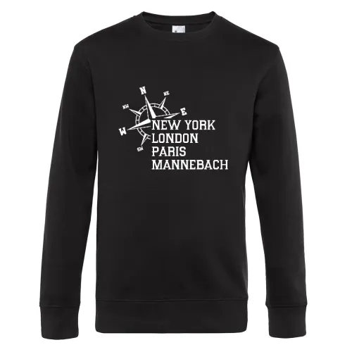 Weltstadt Mannebach Sweat Männer King Crew Neck