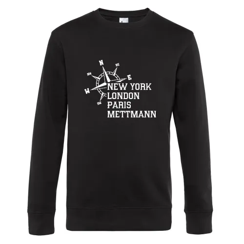 Weltstadt Mettmann Sweat Männer King Crew Neck