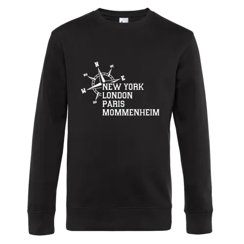 Weltstadt Mommenheim Sweat Männer King Crew Neck