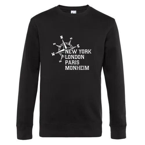 Weltstadt Monheim Sweat Männer King Crew Neck