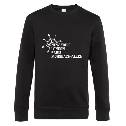 Weltstadt Morsbach-Alzen Sweat Männer King Crew Neck