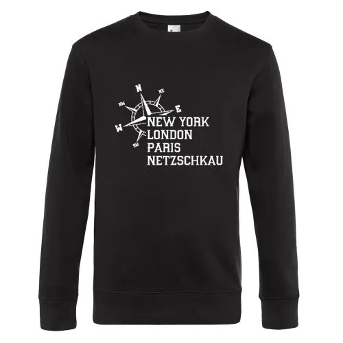 Weltstadt Netzschkau Sweat Männer King Crew Neck