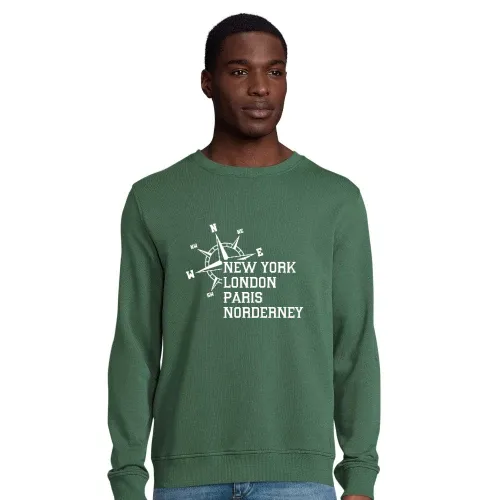 Weltstadt Norderney Sweat Männer Comet Bio