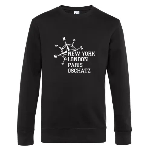 Weltstadt Oschatz Sweat Männer King Crew Neck