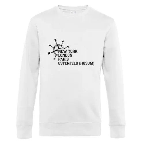 Weltstadt Ostenfeld (husum) Sweat Männer King Crew Neck