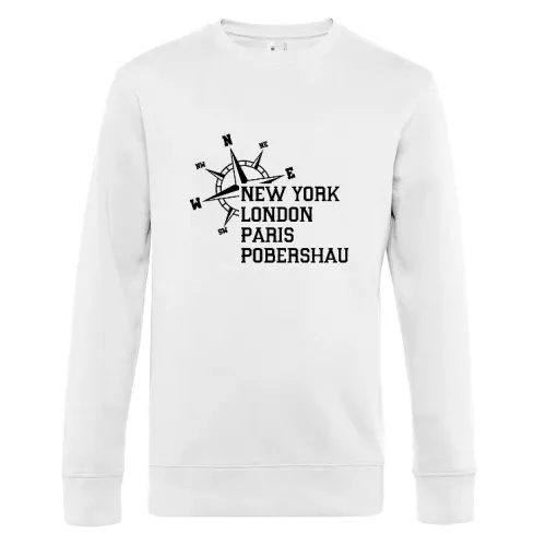 Weltstadt Pobershau Sweat Männer King Crew Neck