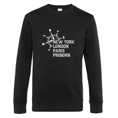 Weltstadt Priborn Sweat Männer King Crew Neck