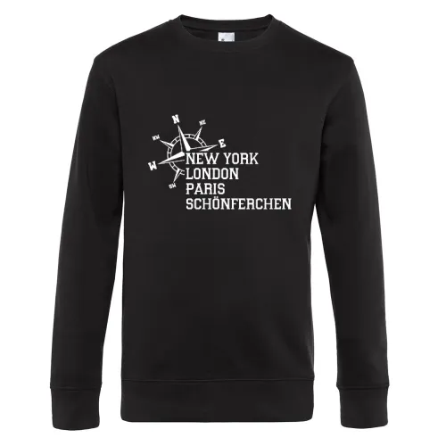 Weltstadt Schönferchen Sweat Männer King Crew Neck