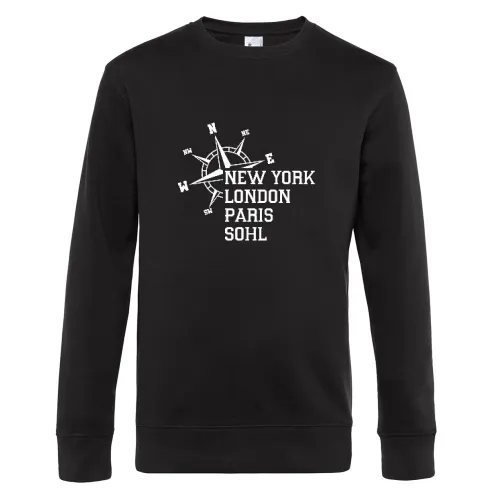 Weltstadt Sohl Sweat Männer King Crew Neck