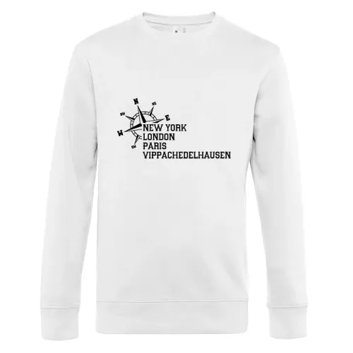 Weltstadt Vippachedelhausen Sweat Männer King Crew Neck