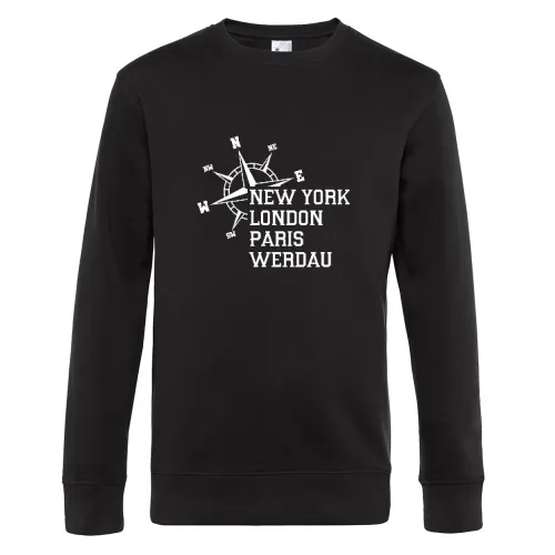 Weltstadt Werdau Sweat Männer King Crew Neck