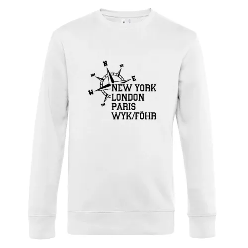 Weltstadt Wyk/Föhr Sweat Männer King Crew Neck
