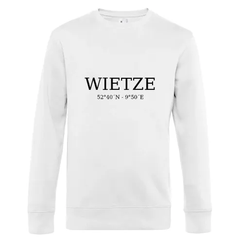Wietze Koordinaten Sweat Männer King Crew Neck