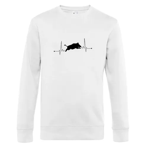 Wildschwein Jagen Jäger Herzschlag Schwarzwild Männer Sweat Wildschwein Jagen Jäger Herzschlag Schwarzwild Sweat