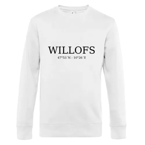 Willofs Koordinaten Sweat Männer King Crew Neck