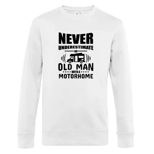 Wohnmobil Camping Rentner Camper Alter Mann WOMO Sweat Männer King Crew Neck