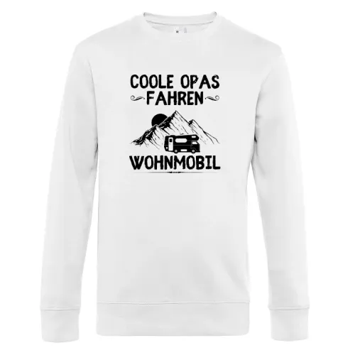 Wohnmobil Opa Camper Vater Großvater Camping Rente Sweat Männer King Crew Neck