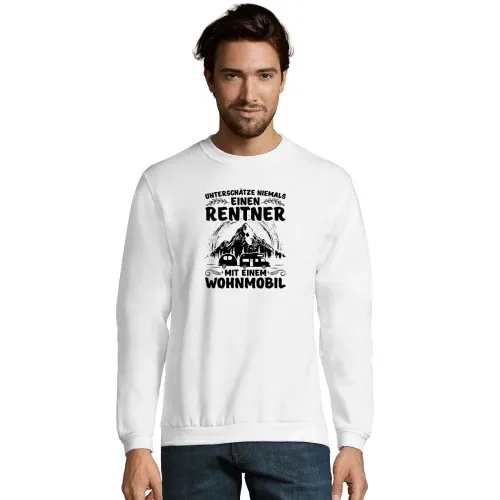 Wohnmobil Opa Rentner Camper Wohnwagen Womo Wowa Männer Sweat