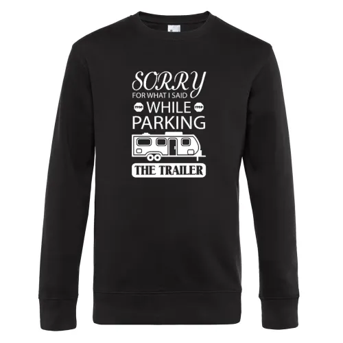 Wohnwagen Parken - Camping Choleriker Spruch Sweat Männer King Crew Neck
