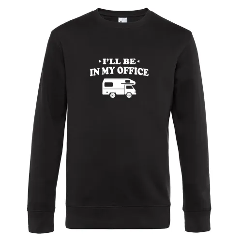 Womo Camper Wohnmobil Büro Spruch Sweat Männer King Crew Neck