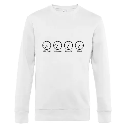 Zeitzonen der Welt und Kreischa Männer Sweat
