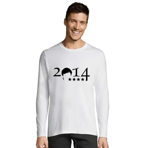 2014 Jogi Frisur mit Vier Sternen Männer T-Shirt