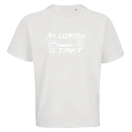 2Takt Enduro Mopedfahrer - Am Liebsten Zweitakt Männer T-Shirt