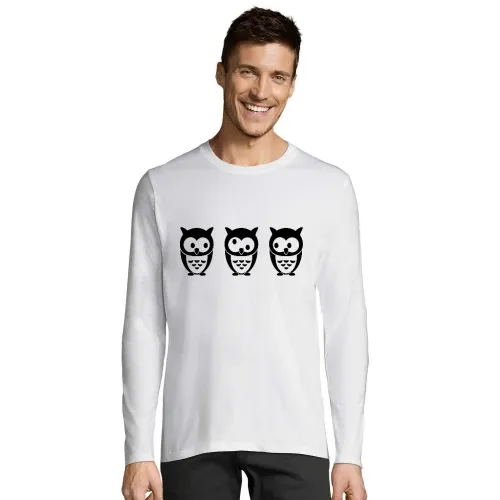 3 Eulen Männer T-Shirt