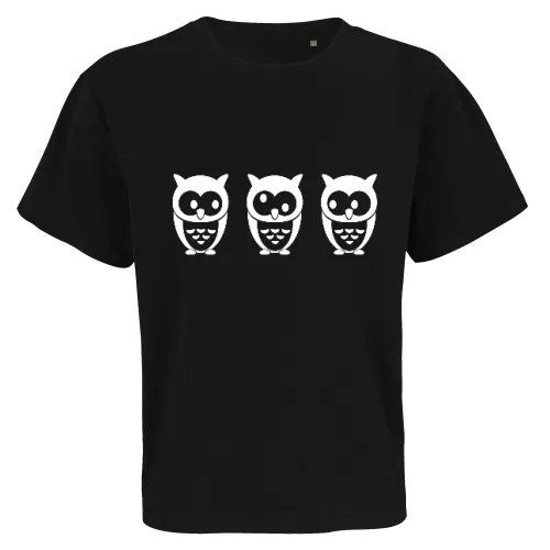 3 Eulen Männer T-Shirt