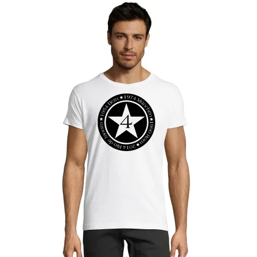 4 Sterne Weltmeister Deutschland Männer T-Shirt