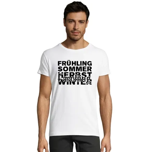 5. Jahreszeit Fasching Männer T-Shirt