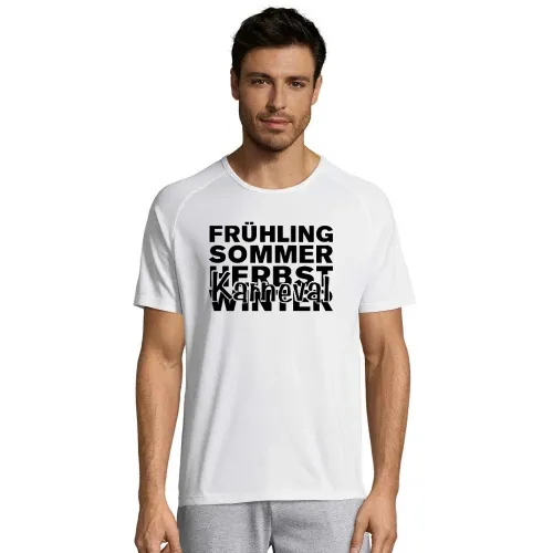 5. Jahreszeit Karneval Männer T-Shirt