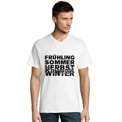 5. Jahreszeit Karneval Männer T-Shirt