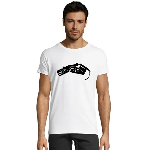 Abi 2019 in Bierflaschen Männer T-Shirt